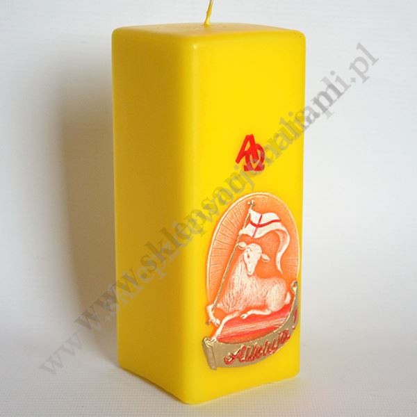 ŚWIECA WIELKANOCNA - wys.17 cm - 62927