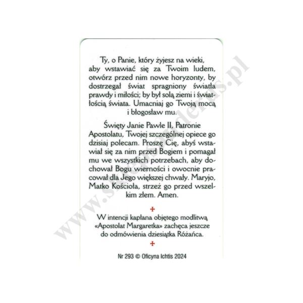 APOSTOLAT MARGARETKA - karta biznes - 74814