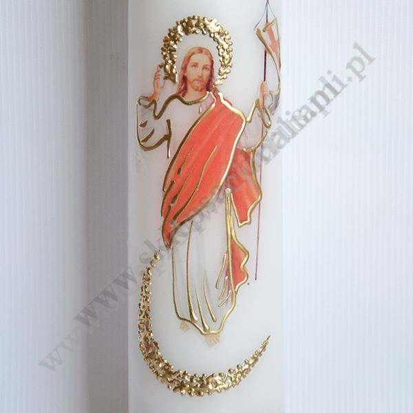 ŚWIECA OŁTARZOWA OLEJOWA - wys. 30 cm - 84291