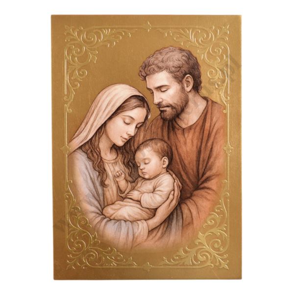 ŚWIĘTA RODZINA - ikona 20 x 28 cm - 74637