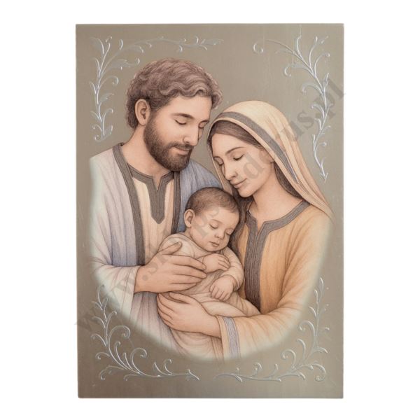 ŚWIĘTA RODZINA - ikona 20 x 28 cm - 74636