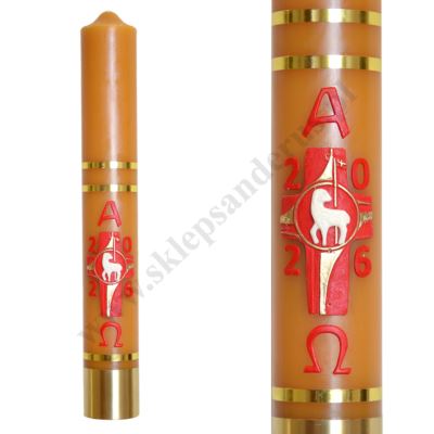 PASCHAŁ PARAFINOWO-WOSKOWY - wys. 50 cm - 66620