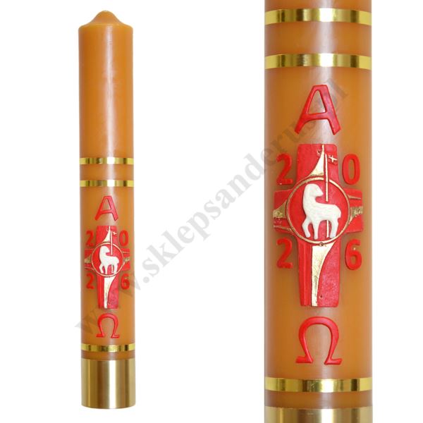 PASCHAŁ PARAFINOWO-WOSKOWY - wys. 50 cm - 66620