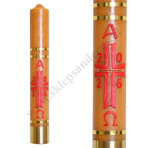 PASCHAŁ PARAFINOWO-WOSKOWY - wys. 50 cm - 69327