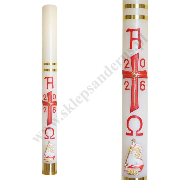 PASCHAŁ PARAFINOWY - wys. 110 cm - 66590