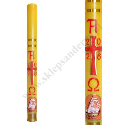 PASCHAŁ PARAFINOWY - wys. 110 cm - 61128