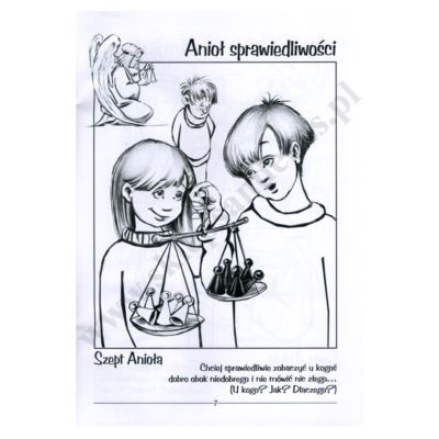 SZEPT ANIOŁA. KOLOROWANKA