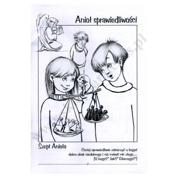 SZEPT ANIOŁA. KOLOROWANKA