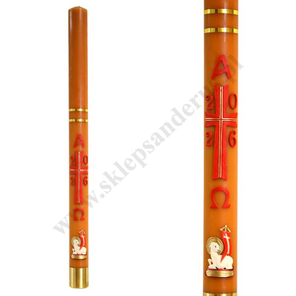 PASCHAŁ PARAFINOWO-WOSKOWY - wys. 100 cm - 66609