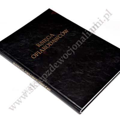 KSIĘGA OFIARODAWCÓW - 74735