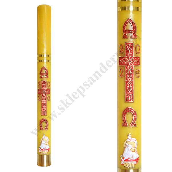 PASCHAŁ PARAFINOWY - wys. 112 cm - 2739