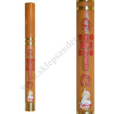 PASCHAŁ PARAFINOWO-WOSKOWY - wys. 125 cm - 4174