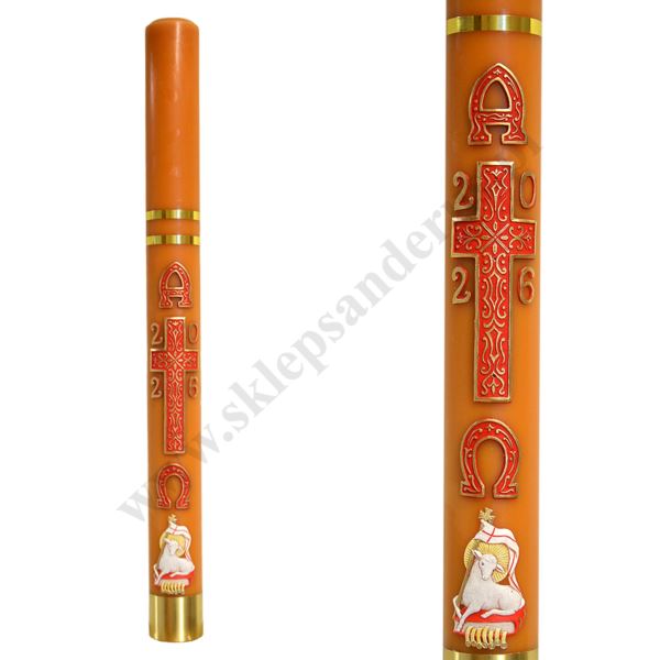 PASCHAŁ PARAFINOWO-WOSKOWY - wys. 110 cm - 66584