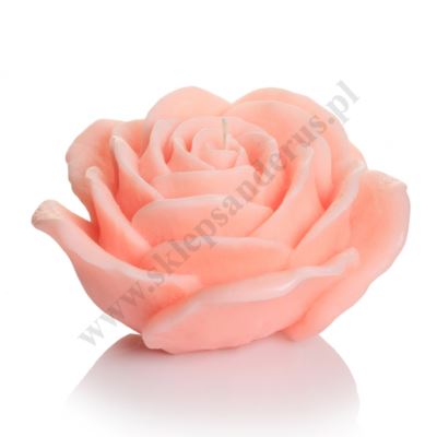 RÓŻA - świeca zapachowa - wys. 6.5 cm - 69137