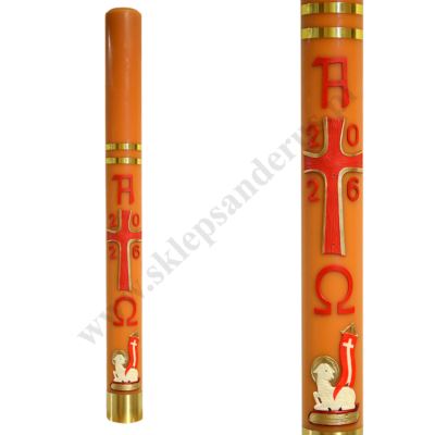 PASCHAŁ PARAFINOWO-WOSKOWY - wys. 110 cm - 66587