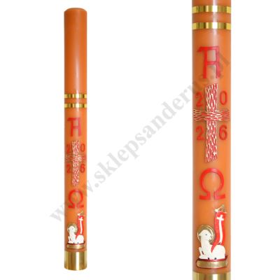 PASCHAŁ PARAFINOWO-WOSKOWY - wys. 110 cm - 84605