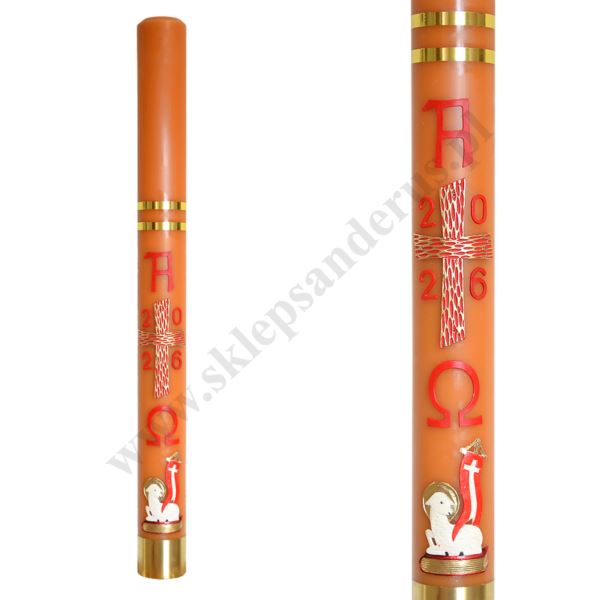 PASCHAŁ PARAFINOWO-WOSKOWY - wys. 110 cm - 84605