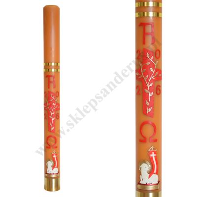 PASCHAŁ PARAFINOWO-WOSKOWY - wys. 110 cm - 50017