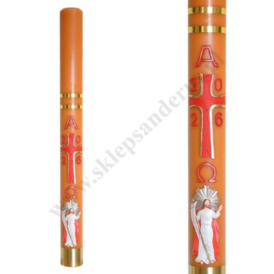 PASCHAŁ PARAFINOWO-WOSKOWY - wys. 110 cm - 88517