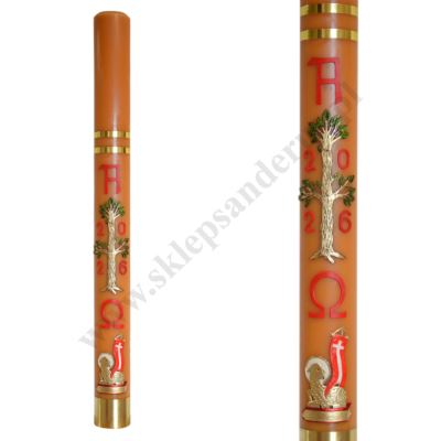 PASCHAŁ PARAFINOWO-WOSKOWY - wys. 110 cm - 79556