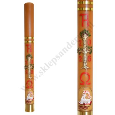 PASCHAŁ PARAFINOWO-WOSKOWY - wys. 110 cm - 66588