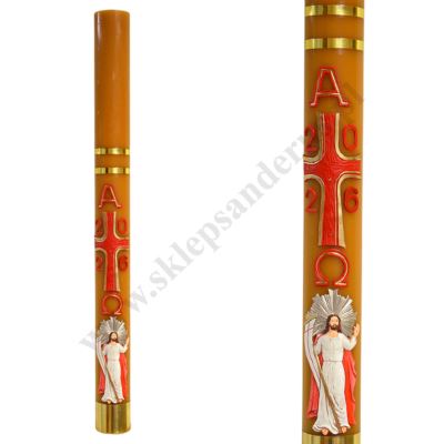 PASCHAŁ PARAFINOWO-WOSKOWY - wys. 100 cm - 66600