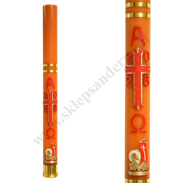 PASCHAŁ PARAFINOWO-WOSKOWY - wys. 100 cm - 79557