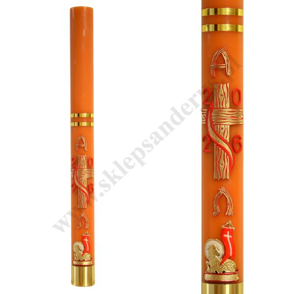 PASCHAŁ PARAFINOWO-WOSKOWY - wys. 100 cm - 88538