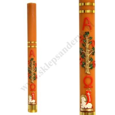 PASCHAŁ PARAFINOWO-WOSKOWY - wys. 100 cm - 66598