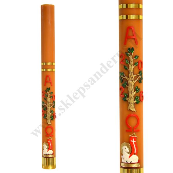 PASCHAŁ PARAFINOWO-WOSKOWY - wys. 100 cm - 66598