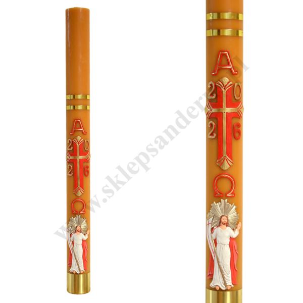 PASCHAŁ PARAFINOWO-WOSKOWY - wys. 100 cm - 66556