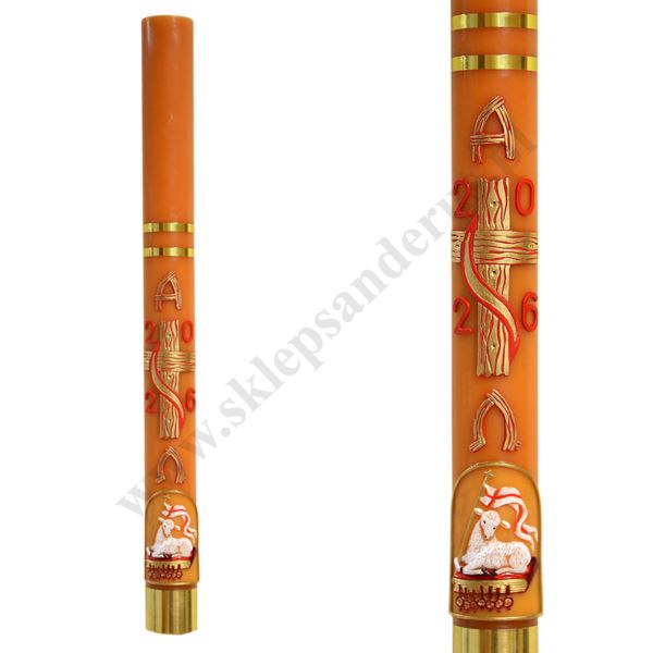 PASCHAŁ PARAFINOWO-WOSKOWY - wys. 100 cm - 66596