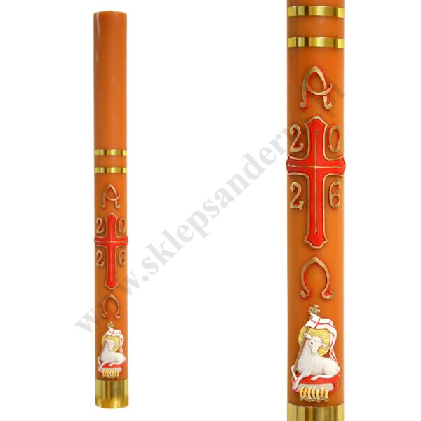 PASCHAŁ PARAFINOWO-WOSKOWY - wys. 100 cm - 66597