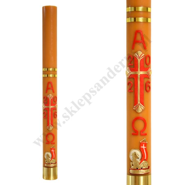 PASCHAŁ PARAFINOWO-WOSKOWY - wys. 100 cm - 66595