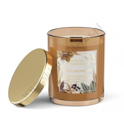 ŚWIECA ZAPACHOWA W SZKLE. GOOD MOMENTS - 65173
