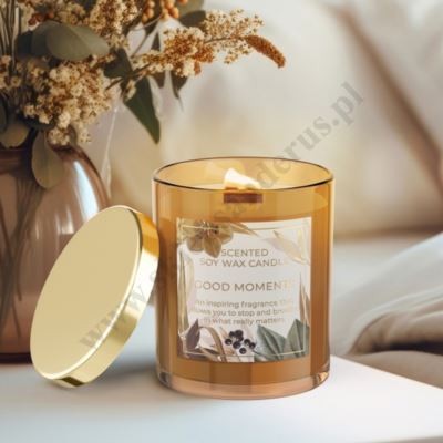 ŚWIECA ZAPACHOWA W SZKLE. GOOD MOMENTS - 65173