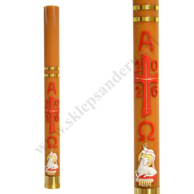 PASCHAŁ PARAFINOWO-WOSKOWY - wys. 100 cm - 2837