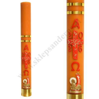 PASCHAŁ PARAFINOWO-WOSKOWY - wys. 75 cm - 75014