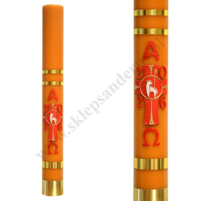 PASCHAŁ PARAFINOWO-WOSKOWY - wys. 75 cm - 88556