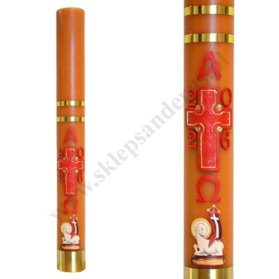 PASCHAŁ PARAFINOWO-WOSKOWY - wys. 75 cm - 88557