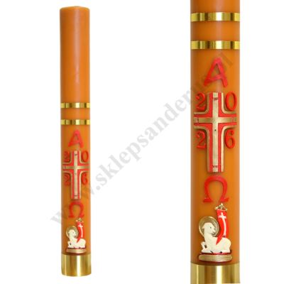 PASCHAŁ PARAFINOWO-WOSKOWY - wys. 75 cm - 66644