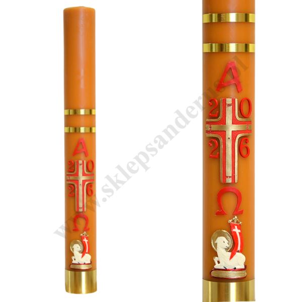 PASCHAŁ PARAFINOWO-WOSKOWY - wys. 75 cm - 66644