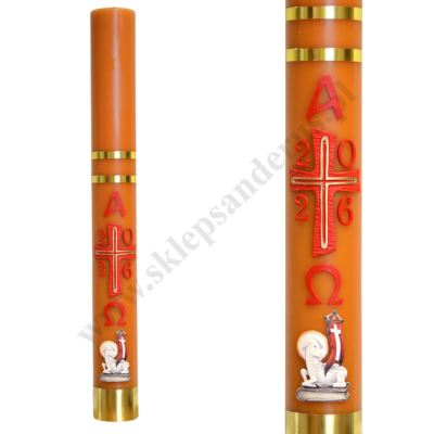 PASCHAŁ PARAFINOWO-WOSKOWY - wys. 75 cm - 66607