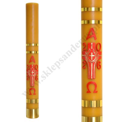 PASCHAŁ PARAFINOWO-WOSKOWY - wys. 75 cm - 88187