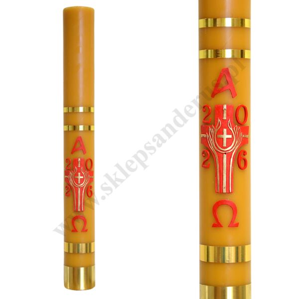 PASCHAŁ PARAFINOWO-WOSKOWY - wys. 75 cm - 88187