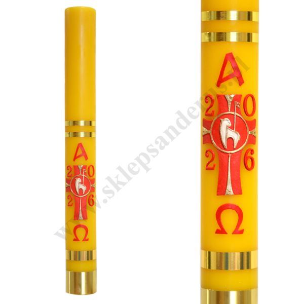 PASCHAŁ PARAFINOWY - wys. 75 cm - 66602