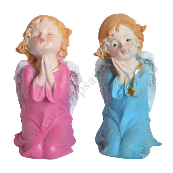 ANIOŁEK - wys. 16 cm - mix wzorów - 51522