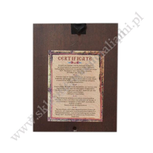 MATKA BOŻA CZĘSTOCHOWSKA - ikonka 11 x 13 cm - 51131