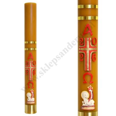 PASCHAŁ PARAFINOWO-WOSKOWY - wys. 75 cm - 88186