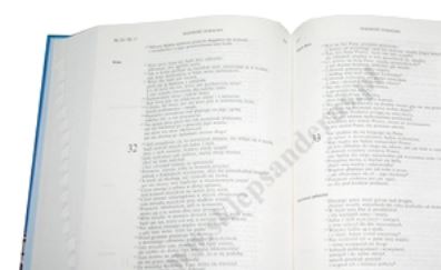 PISMO ŚWIĘTE - małe/twarde/paginatory - 1122_W